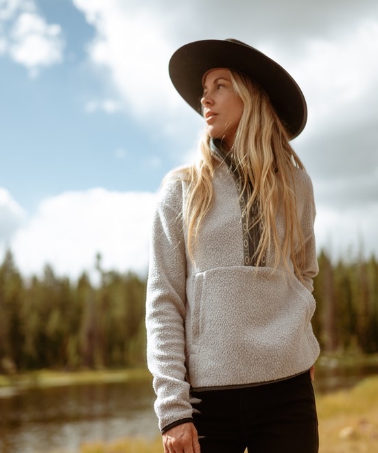 KUHL Hygge 1/2 Zip Natural