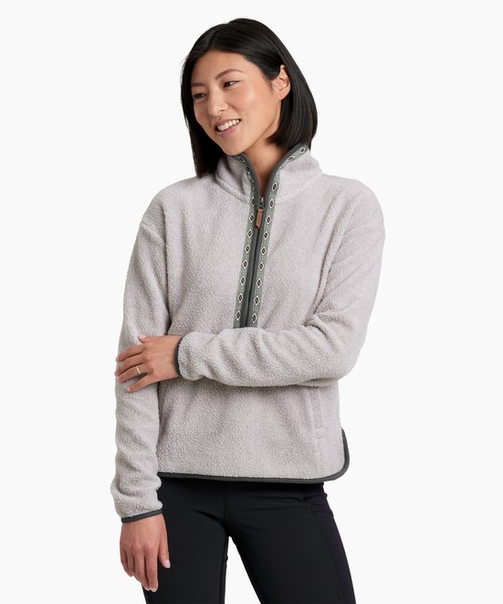 KUHL Hygge 1/2 Zip Natural Front