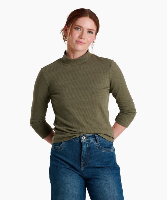 KUHL Verona Rib LS Vine Front